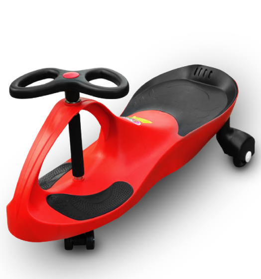 RIRICAR rouge – porteur balançoire avec les roues super silencieuses en polyuréthane
